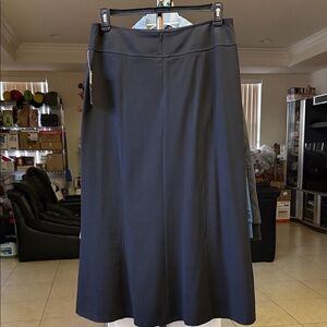 Elegant Black A-Line Skirt